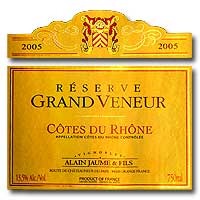 2005 Grand Veneur Cotes Du Rhone Reserve 750ML