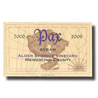 2006 Pax Alder Springs Syrah 750ML