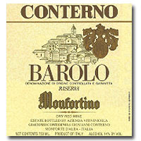 GIACOMO CONTERNO BAROLO MONFORTINO RISERVA