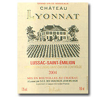 2004 Chat Lyonnat Lussac St Emilion 750ML