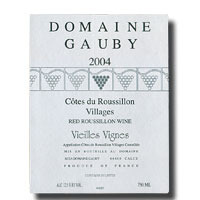 DOMAINE GAUBY VIEILLES VIGNES ROUGE