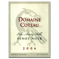 2006 Domaine Coteau Pinot Noir 750ML