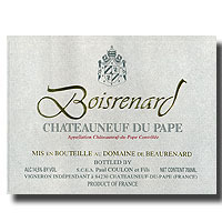 BEAURENARD DU PAPE BOISRENARD