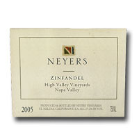2005 Neyers Zinfandel High Valley 750ML