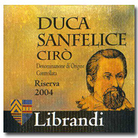 2004 Librandi Ciro Duca San Felice 750ML