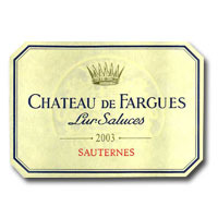 2003 Chateau De Fargues 750ML