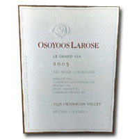 2003 Osoyoos Larose Grand Vin 750ML