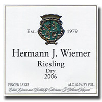 2006 Herman Wiemer Dry Riesling 750ML