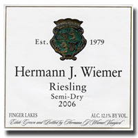 2006 Herman Wiemer Semi Dry Riesling 750ML