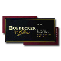 BOEDECKER ATHENA PINOT NOIR