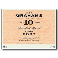 GRAHAM'S 10 YEAR TAWNY PORT