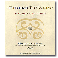 2005 Pietro Rinaldi Dolcetto D'alba 750ML