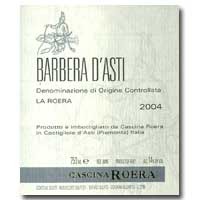 2004 Cascina Roera Barbera D'asti 750ML