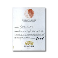 2006 Errazuriz Carmenere Single Vineyard 750ML
