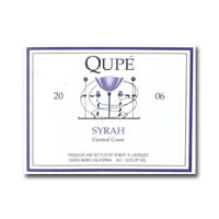 QUPE SYRAH CENTRAL COAST