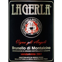LA GERLA BRUNELLO DI MONTALCINO RISERVA ANGELI