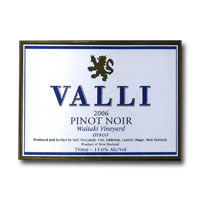 2006 Valli Waitaki Pinot Noir 750ML