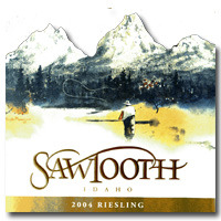 Sawtooth Riesling 2004 from Labels at Wine Library