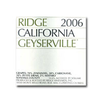 2006 Ridge Geyserville Red 750ML