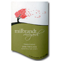 2006 Milbrandt Riesling Columbia Valley 750ML
