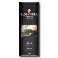 2003 Hopewell Valley Merlot 750ML