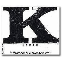 2006 K Vintners Morrison Lane Syrah 750ML