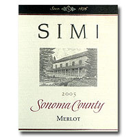 2005 Simi Merlot 750ML