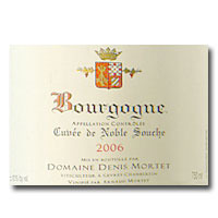 DENIS MORTET NOBLE SOUCHE BOURGOGNE ROUGE