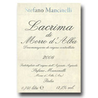 STEFANO MANCINELLI LACRIMA DI MORRO D ALBA SANTA MARIA