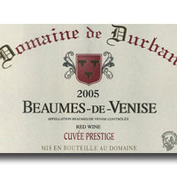 DURBAN BEAUME DE VENISE