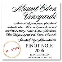 MOUNT EDEN PINOT NOIR ESTATE