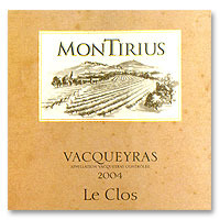 MONTIRIUS CLOS MONTIRIUS VACQUEYRAS