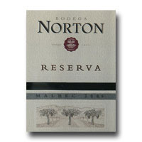 2006 Bodegas Norton Reserve Malbec 750ML