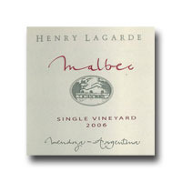 2006 Lagarde Malbec Single Vineyard 750ML
