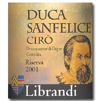 2001 Librandi Ciro Duca San Felice 750ML