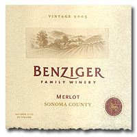 BENZIGER MERLOT