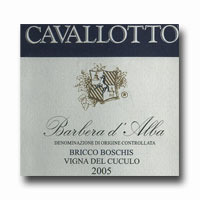 CAVALLOTTO BARBERA D'ALBA BRICCO BOSCHIS-CUCULO