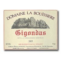 2003 Bouissiere Gigondas 750ML