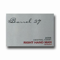 BARREL 27 SYRAH RIGHT HAND MAN