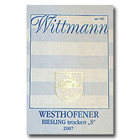 2007 Wittman Westhofener Trocken S Riesling 750ML