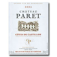 CHATEAU PARET