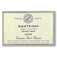 2006 Saint Francois Santenay Rouge 750ML