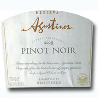 2008 Agustinos Pinot Noir Reserve 750ML 46541