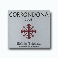 GORRONDONA BIZKAIKO TXAKOLINA TINTO