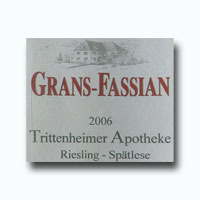 GRANS FASSIAN TRITTENHEIMER APOTHEKE SPATLESE RIESLING