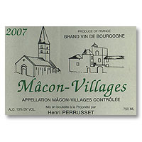 HENRI PERRUSSET MACON VILLAGES