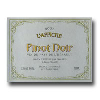 2007 L'affiche Pinot Noir 750ML 47403