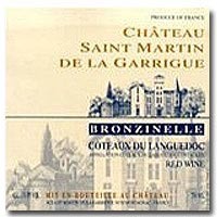 DOMAINE ST MARTIN GARRIGUE BRONZINELLE