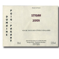 2005 Puig Parahy Syrah 750ML