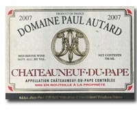 2007 Paul Autard Chateauneuf Du Pape 750ML